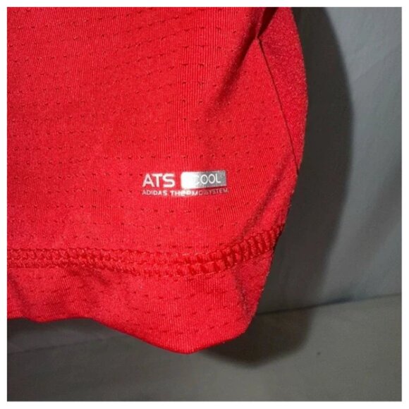 Adidas Women's ATS Cool Red & White Workout Tank Top, Size Medium - Picture 3 of 5